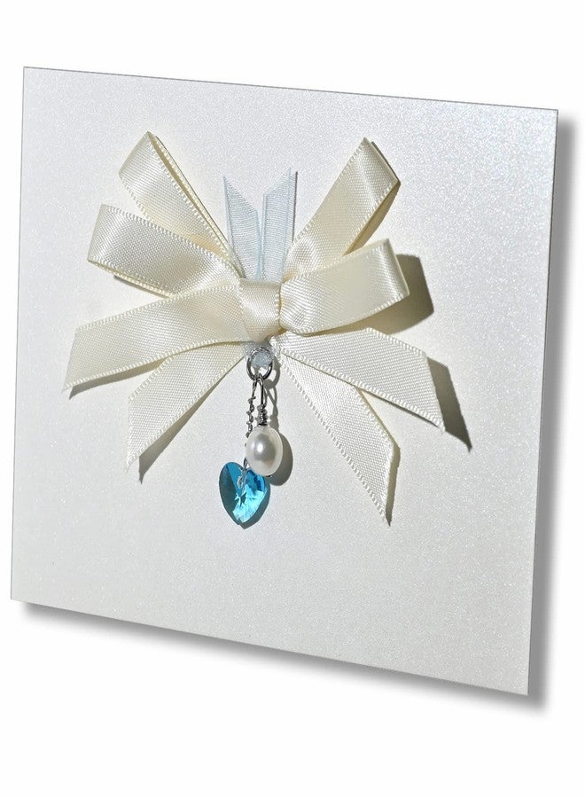 Korotho Gifts for Daughter on Wedding Day - Something Blue for Bride, Bridal Shower Gift, Mother to Daughter Present, Gown Charm, Bouquet Charm - Image 1